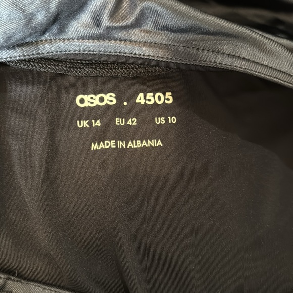 Black One-Piece ASOS Swimsuit size 10 - Picture 5 of 5